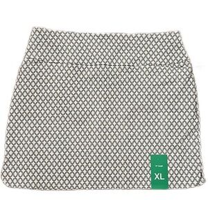 S.C. & CO Geometric Print Tummy Control Skort